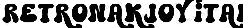 RetroNakjoy Italic字体转换